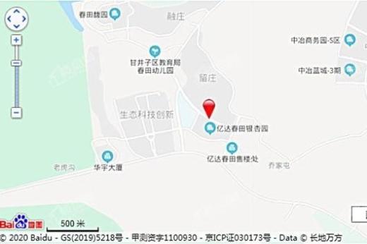 亿达春田·石榴街交通图